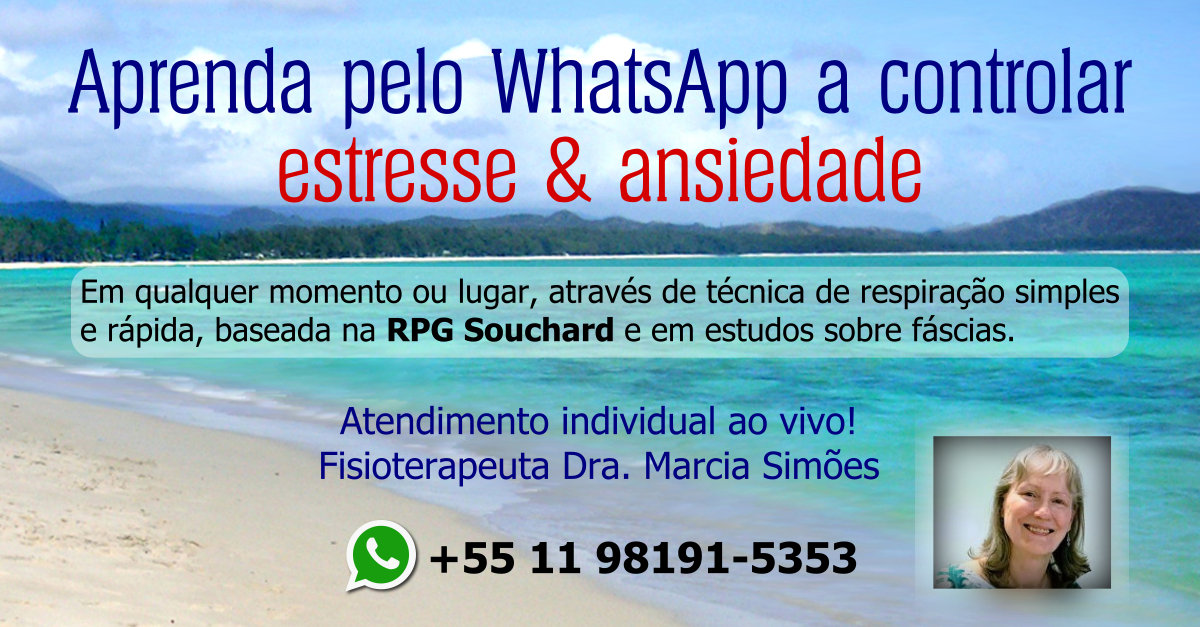 Aprenda pelo WhatsApp a controlar estresse e ansiedade